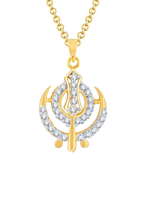 gold brass pendant - 16966318 - Very Small Image - 1