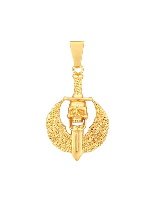 gold brass pendant - 16966402 - Very Small Image - 1