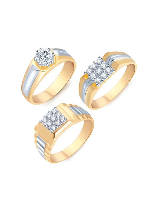 gold brass hand ring combos - 16966703 - Very Small Image - 1