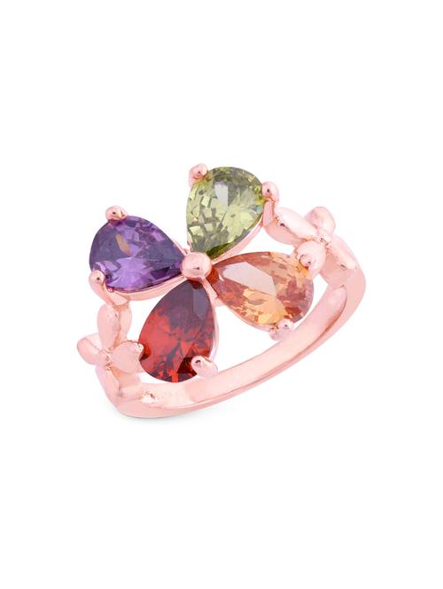 multi color pink brass hand ring - 16966733 - Very Small Image - 1