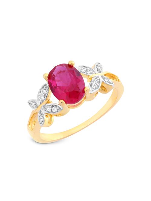 gold brass hand ring - 16966763 - Very Small Image - 1