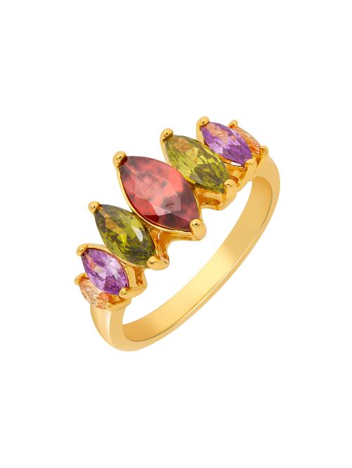 multi colored brass hand ring - 16966829 - Very Small Image - 1