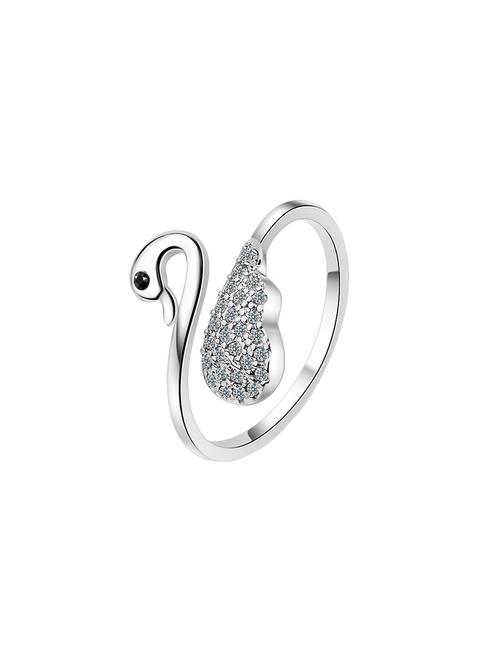 silver brass hand ring - 16966861 - Very Small Image - 1
