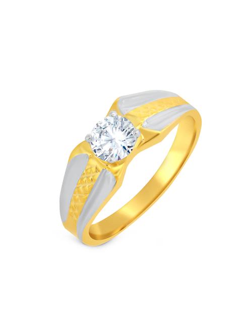 gold brass hand ring - 16966874 - Very Small Image - 1