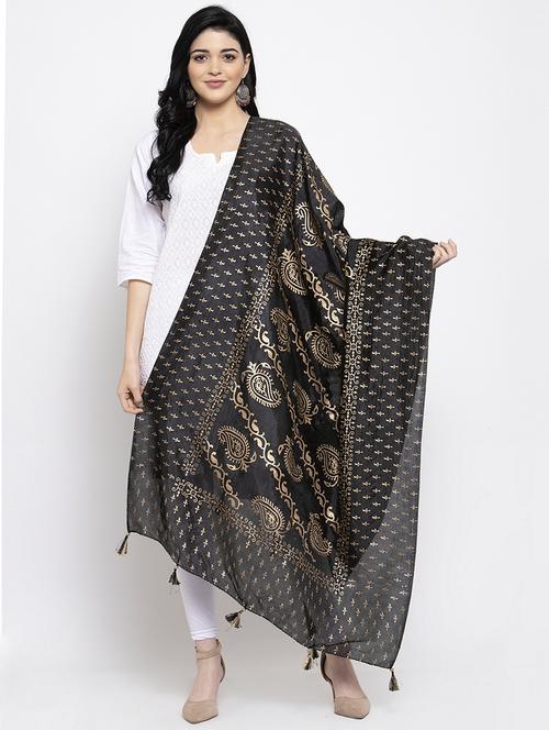 block printed dupatta - 16968221 - Very Small Image - 1