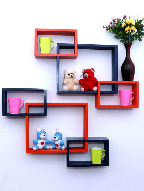 interscting wall rack shelf (set of 6) - 16968522 - Very Small Image - 1