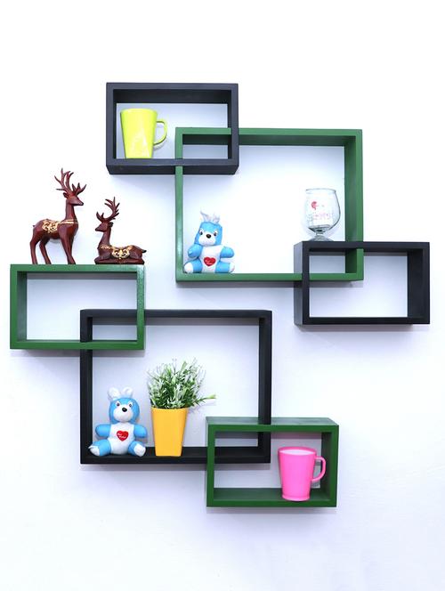 interscting wall rack shelf (set of 6) - 16968525 - Very Small Image - 1