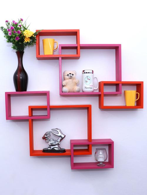 interscting wall rack shelf (set of 6) - 16968530 - Very Small Image - 1