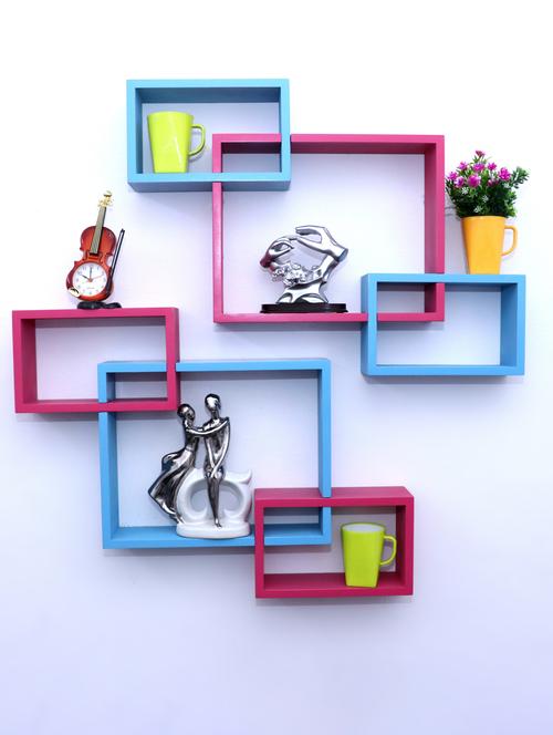 interscting wall rack shelf (set of 6) - 16968533 - Very Small Image - 1