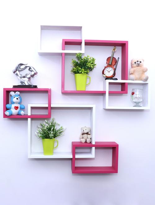 interscting wall rack shelf (set of 6) - 16968534 - Very Small Image - 1