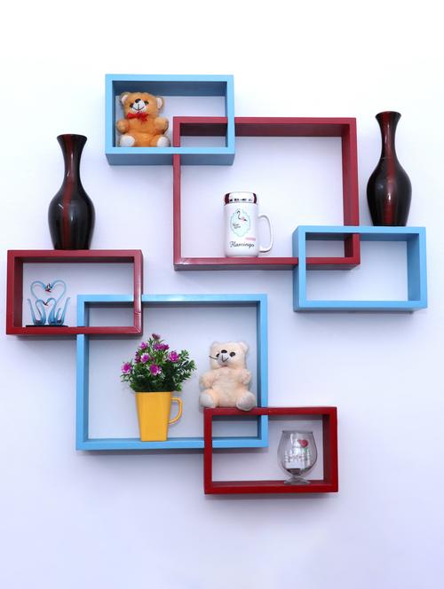 interscting wall rack shelf (set of 6) - 16968536 - Very Small Image - 1