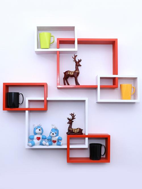 interscting wall rack shelf (set of 6) - 16968539 - Very Small Image - 1