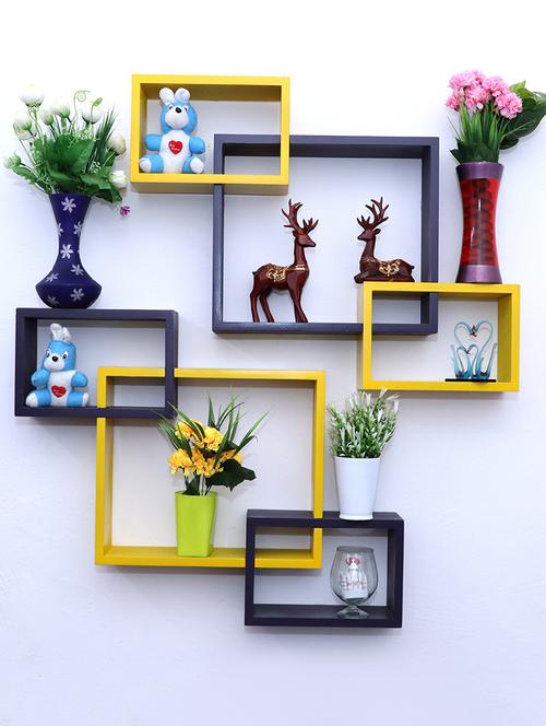 interscting wall rack shelf (set of 6) - 16968547 - Very Small Image - 1