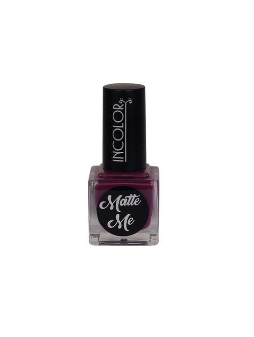 incolor intense dry matte finsih nail polish - 16970876 - Very Small Image - 1