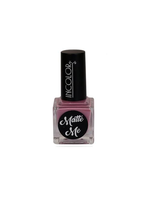 incolor intense dry matte finsih nail polish - 16970877 - Very Small Image - 1