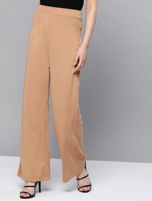 high rise wide leg trouser - 16971937 - Very Small Image - 1
