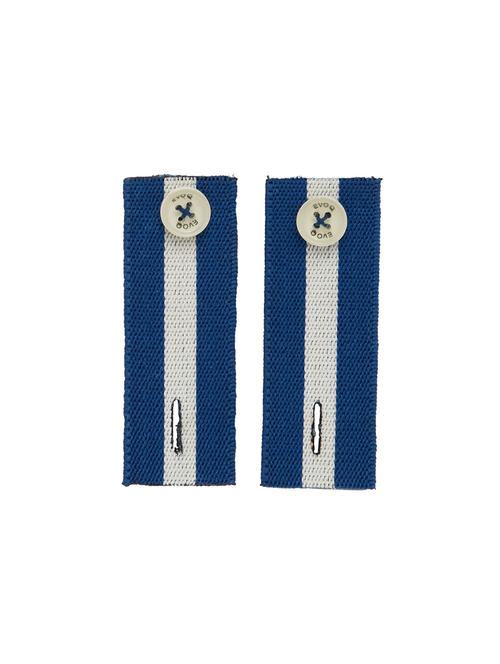 white & blue nonmetal cufflink - 16973084 - Very Small Image - 1