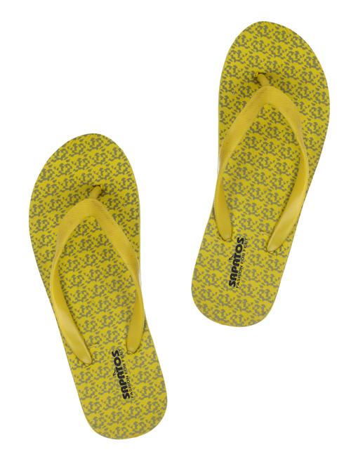 yellow rubber slippers flip flops - 16973748 - Very Small Image - 1