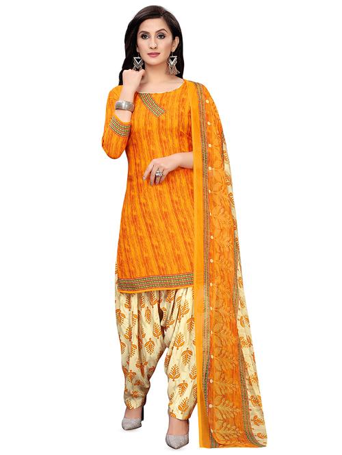 printed unstitched suit - 16974984 - Very Small Image - 1