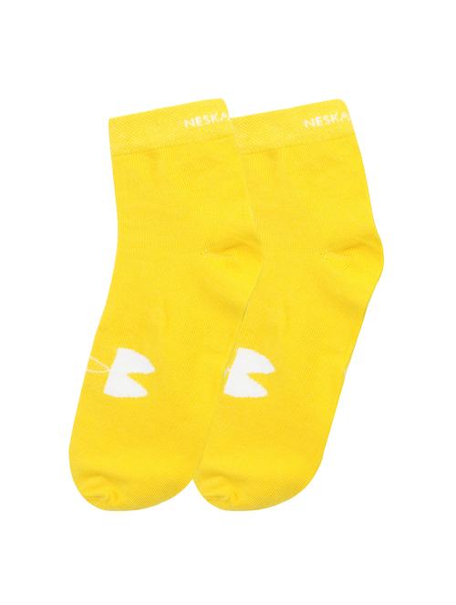 yellow cotton ankle length sock - 16975795 - Very Small Image - 1