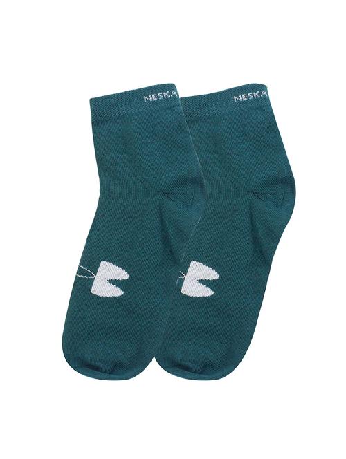 green cotton ankle length sock - 16975796 - Very Small Image - 1