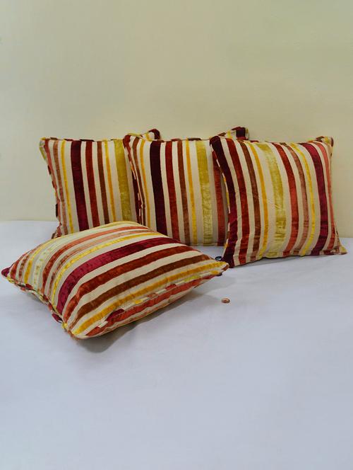 velvet regular cushion cover (set of 5) - 16976412 - Very Small Image - 1
