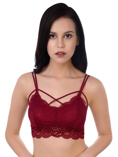full coverage laced bra - 16976690 - Very Small Image - 1