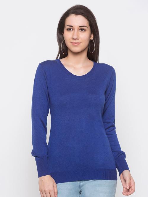 v-neck knitted pullover - 16978996 - Very Small Image - 1