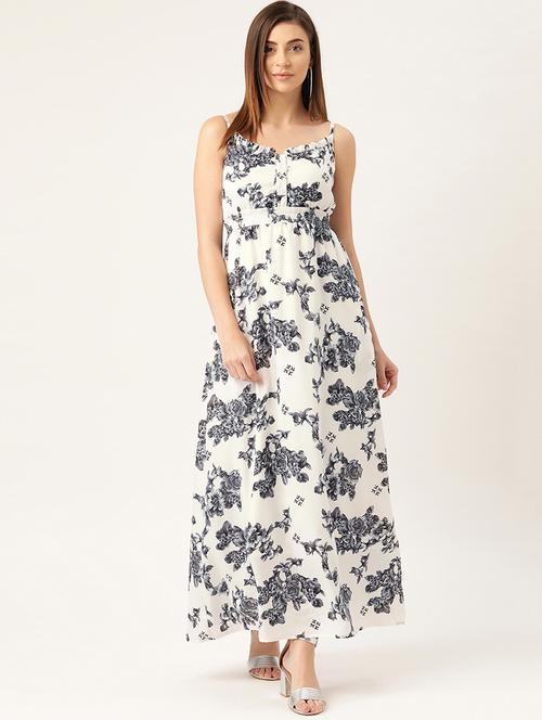 cami neck floral maxi dress - 16982125 - Very Small Image - 1
