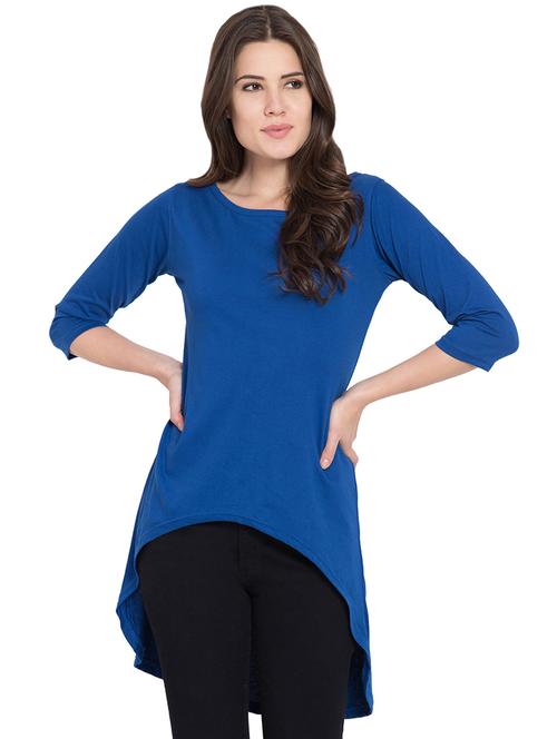 round neck high low top - 16982176 - Very Small Image - 1