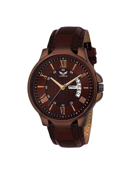 garnier legacy gold dial day & date men's & boy's watch a829br04 - 16983230 - Very Small Image - 1