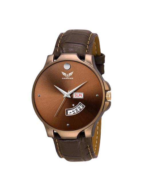 garnier designer gold dial men's & boy's watch a824br04 - 16983273 - Very Small Image - 1