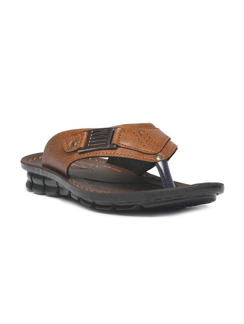 tan toe separator slippers - 16984330 - Very Small Image - 1