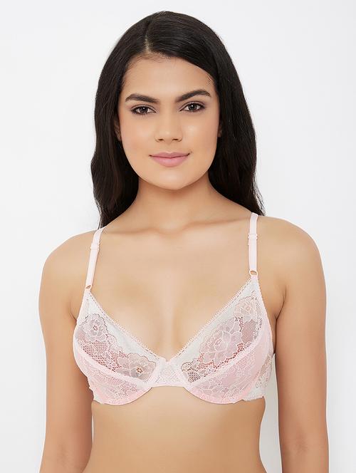 non padded laced bra - 16985350 - Very Small Image - 1