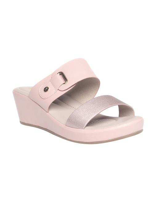 pink slip on sandal - 16987080 - Very Small Image - 1