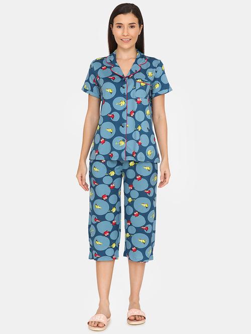 quirky shirt with capri set - 16987748 - Very Small Image - 1
