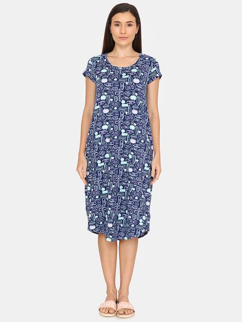 round neck quirky sleepshirt - 16987753 - Very Small Image - 1