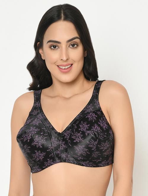 bow patch floral bra - 16988440 - Very Small Image - 1