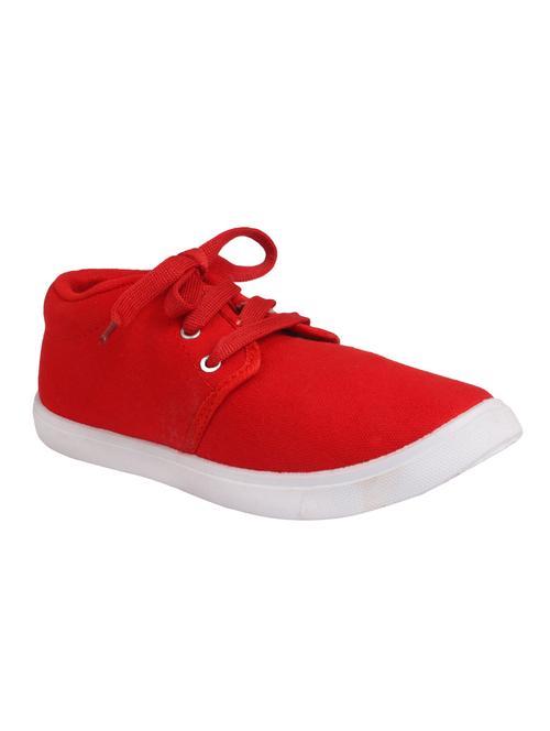 red canvas sport shoes - 16989322 - Very Small Image - 1