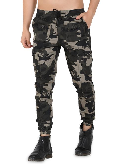 green camouflage print jogger - 16989400 - Very Small Image - 1