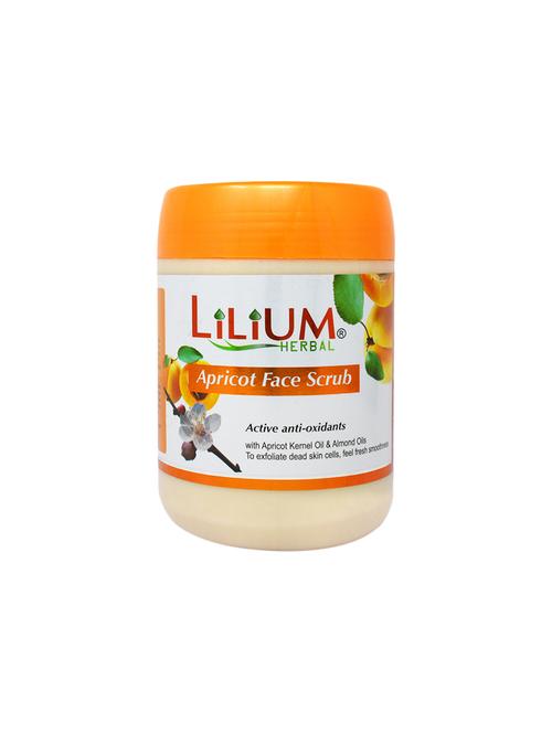 lilium herbal apricot face scrub, 900ml - 16989552 - Very Small Image - 1