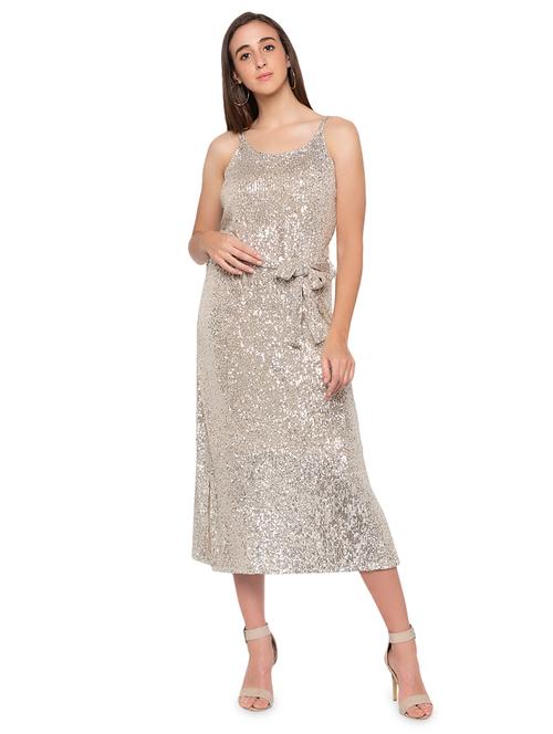 tie front sequin dress - 16989783 - Very Small Image - 1