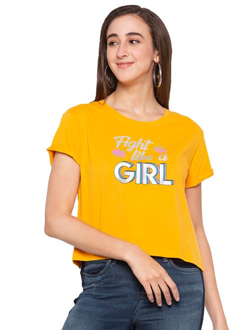 round neck quirky tee - 16990035 - Very Small Image - 1
