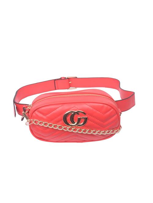 red leatherette (pu) sling bag - 16992412 - Very Small Image - 1