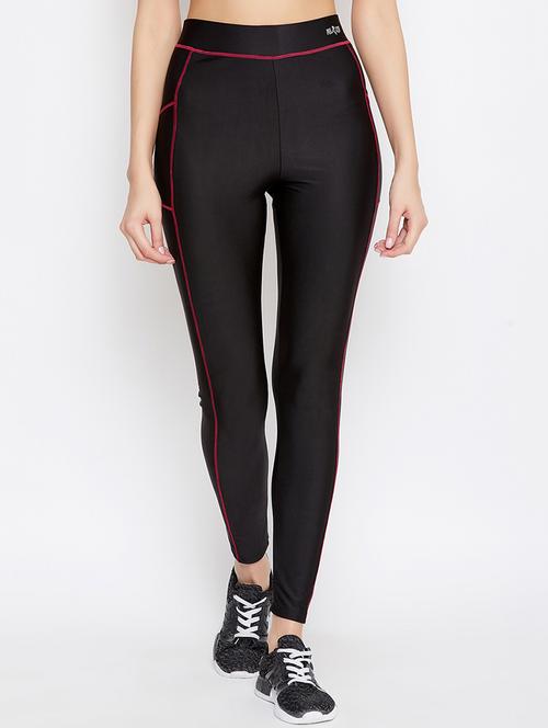 high rise contrast detail jegging - 16993137 - Very Small Image - 1