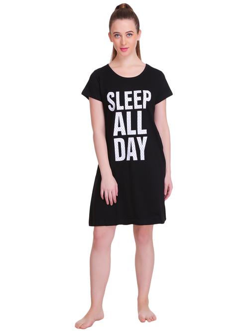 v neck quirky sleepshirt - 16993403 - Very Small Image - 1