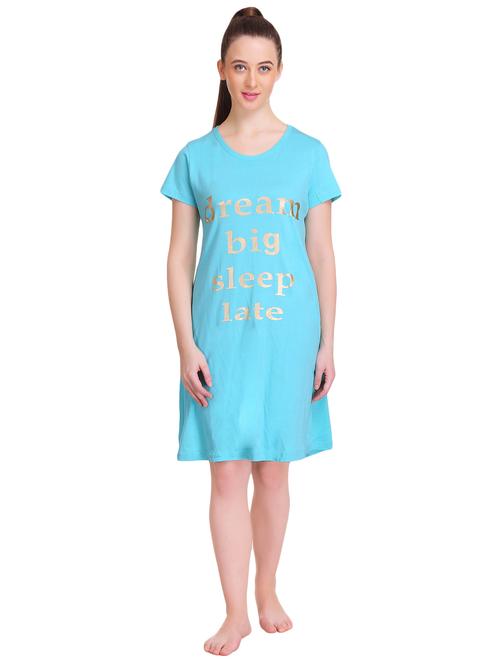 round neck quirky sleepshirt - 16993405 - Very Small Image - 1