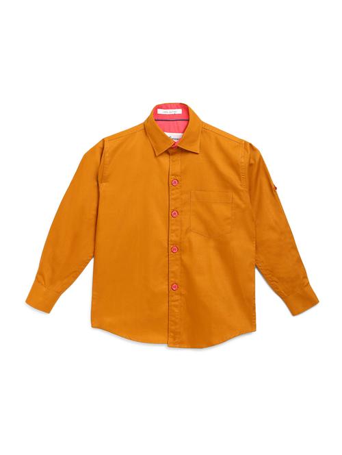 yellow cotton shirt - 16994657 - Very Small Image - 1