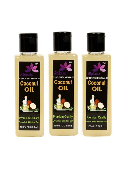 alphacia 100% natural coconut hair oil 300ml - 16997104 - Very Small Image - 1