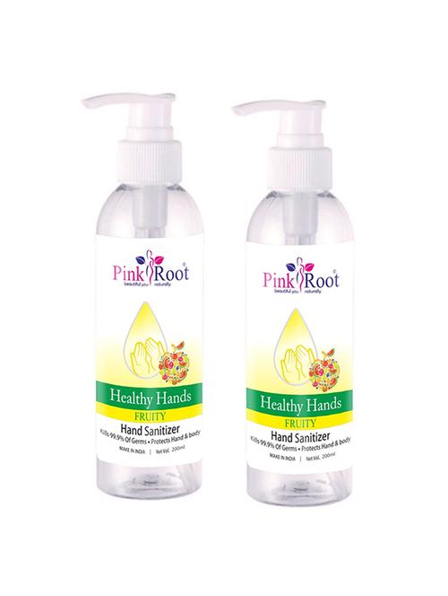 pink root fruity sanitizer 200ml, (pack of 2) - 16998671 - Very Small Image - 1